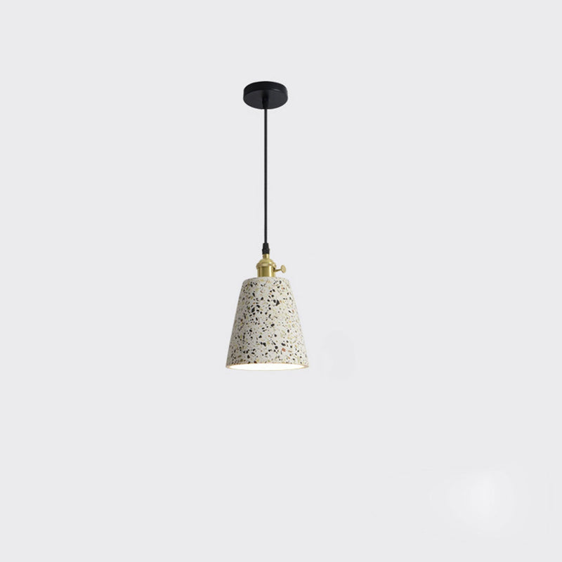 Nordic Minimalist Millstone Hardware Round 1-Light Pendant Light