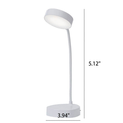 Lampe de table LED pliable à 1 lumière avec chargement USB créatif 