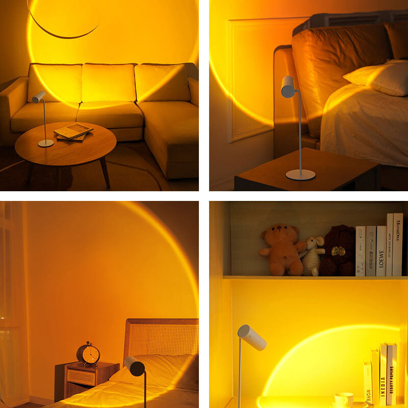 Creative Simple Sunset Reading LED Desk Lamp