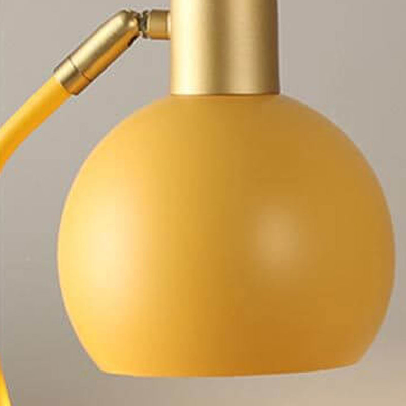 Lampe de table 1 lumière avec barillet de stylo pour étudiant en couleur unie simple 