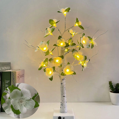 شجرة محاكاة إبداعية مصباح طاولة زينة LED 