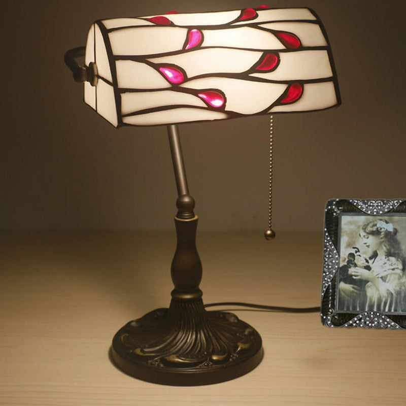 Vintage Tiffany Lucite Beads Design 1-Light Table Lamp