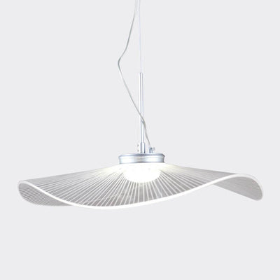 Modern Acrylic Lotus Leaf 1-Light LED Pendant Light