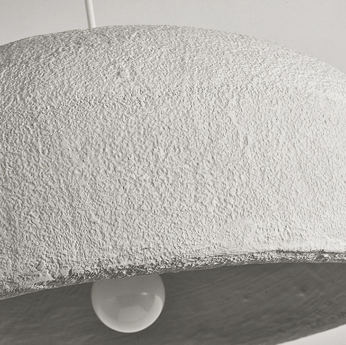 Modern Minimalist Resin Dome 1-Light Pendant Light