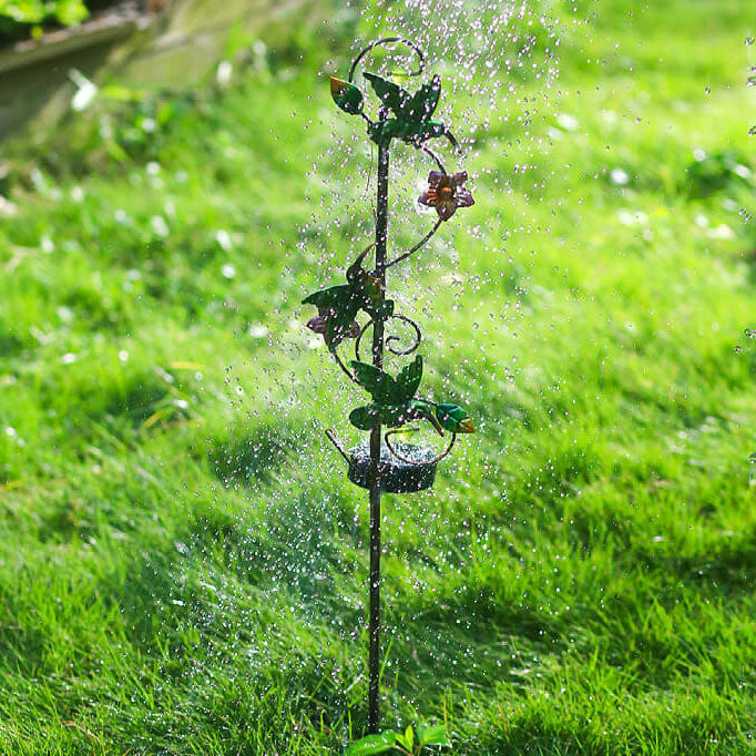 Solar Eisen Kolibri Schmetterling Libelle Garten Rasen Landschaft Licht 