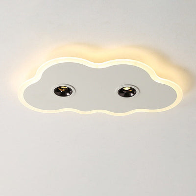 Nordic Minimalist Clouds Spotlights LED Kids Flush Mount Ceiling Light