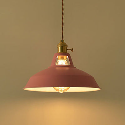 Modern Minimalist Macaroon Iron 1-Light Pendant Light