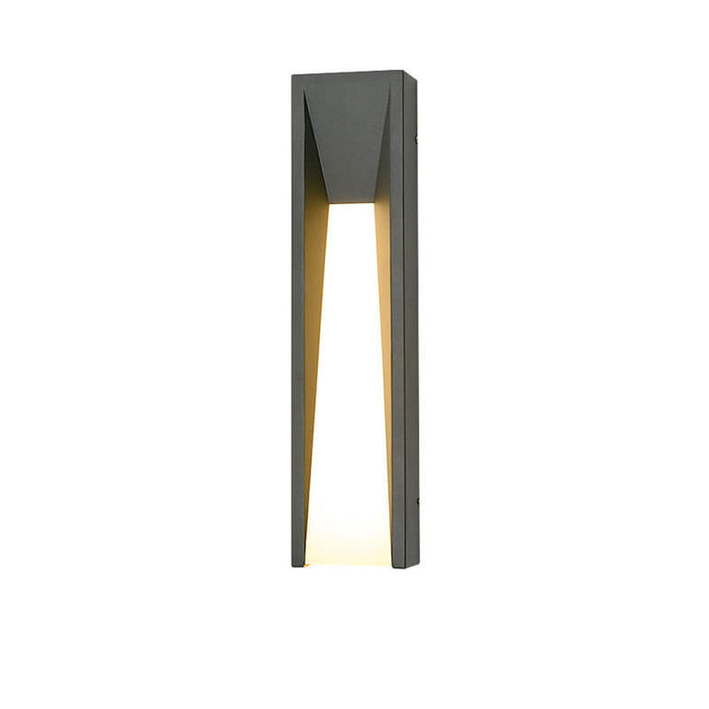 Waterproof Simple Strip Design LED Outdoor Wall Sconce Lamp