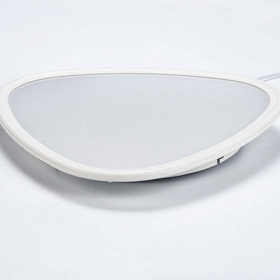 Modern Minimalist Aluminum Acrylic Round Triangle LED Flush Mount Ceiling Light