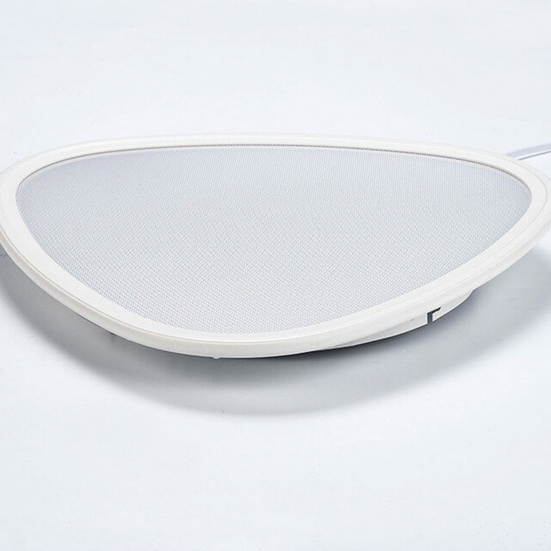 Modern Minimalist Aluminum Acrylic Round Triangle LED Flush Mount Ceiling Light