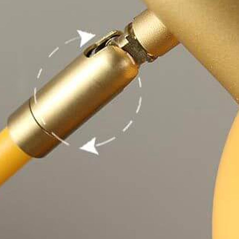 Lampe de table 1 lumière avec barillet de stylo pour étudiant en couleur unie simple 