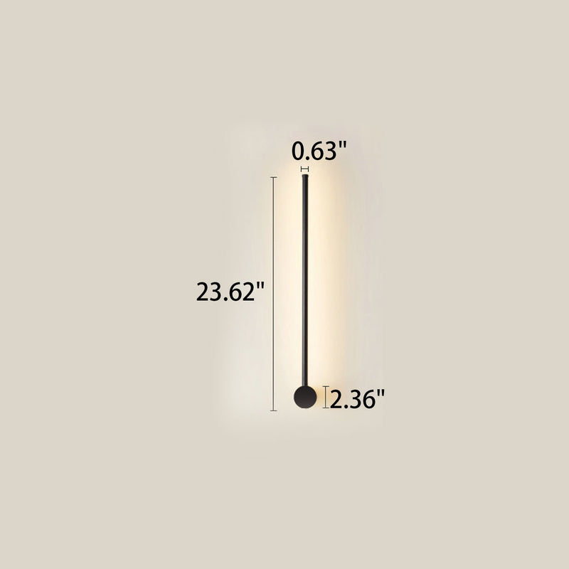 مصباح حائط LED من الألومنيوم الشريطي البسيط 