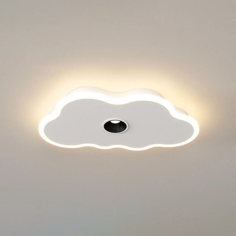 Nordic Minimalist Clouds Spotlights LED Kids Flush Mount Ceiling Light