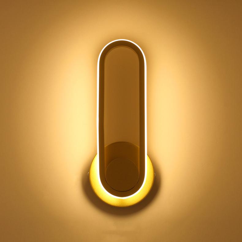 Applique Murale LED à 1 Lumière Rotative Moderne Nordique 