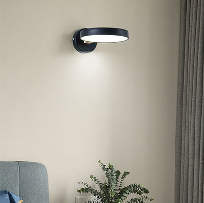مصباح حائط LED بشكل دائري إبداعي نوردي 