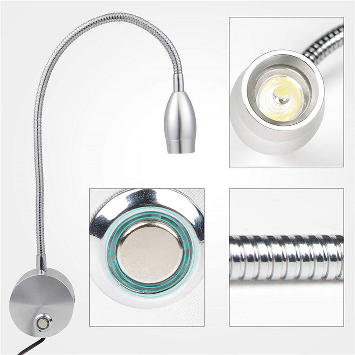 Modern Tube USB LED Spotlight Wall Sconce Lamp