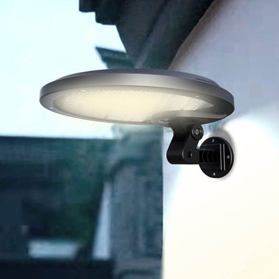 Solar Outdoor Human Sensor Runde LED Patio Wandleuchte Lampe