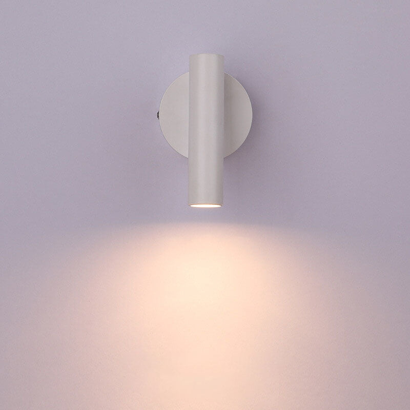 Modern Solid Color Aluminum LED Wall Sconce Lamp