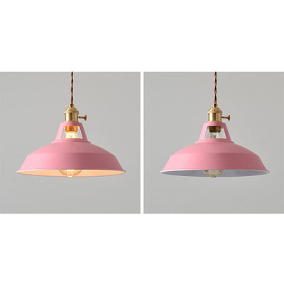 Modern Minimalist Macaroon Iron 1-Light Pendant Light