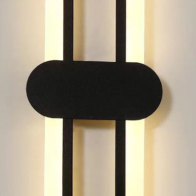 Modern Minimalist Circular Ring Acrylic Aluminum LED Wall Sconce Lamp