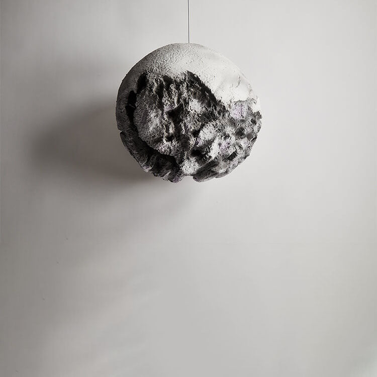 Industrial Style Creative Foam Planet 1-Light Pendant Light