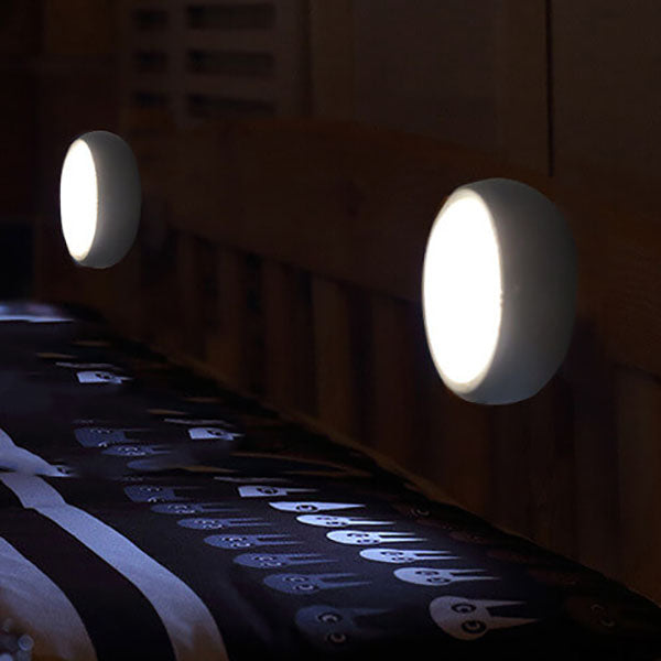 ضوء ليلي بجانب السرير بتوقيت LED إبداعي 