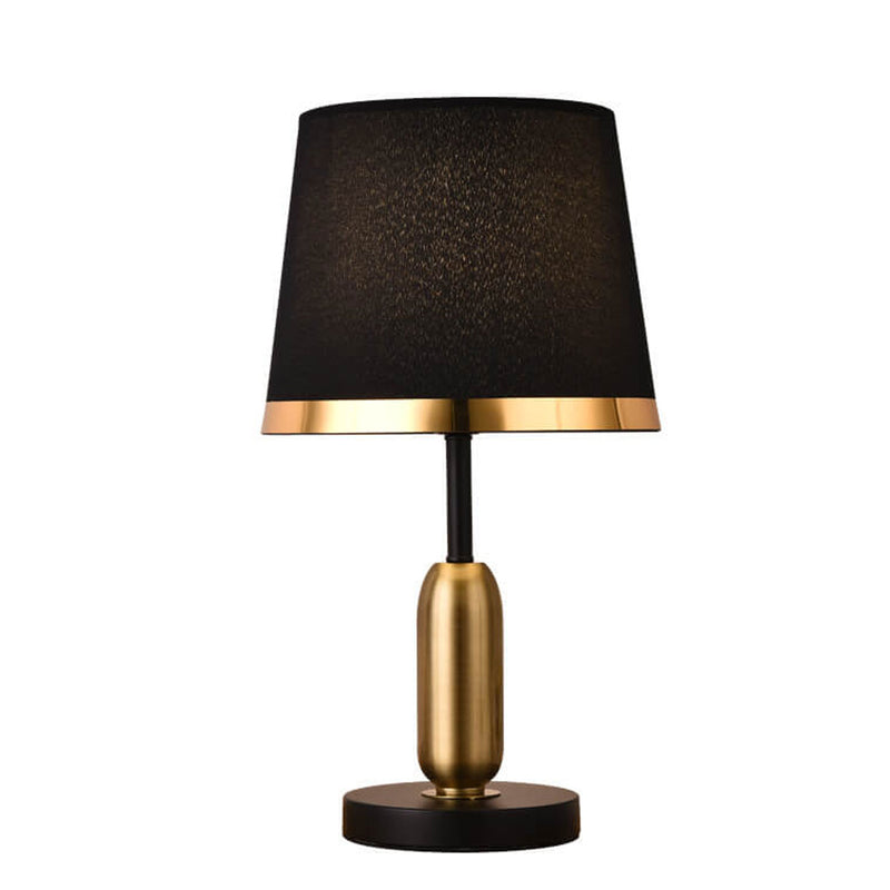 Lampe de Table 1 Lumière en Tissu Rétro Européen 