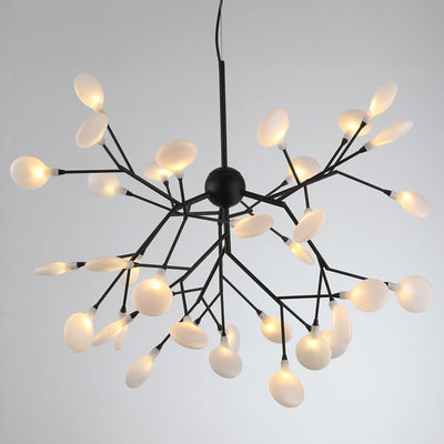 Modern Metal Branches 27/36 Light Fireflies LED Chandeliers