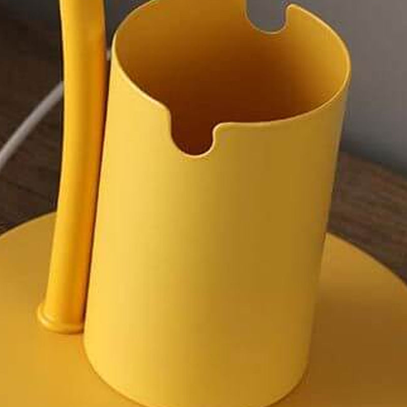 Lampe de table 1 lumière avec barillet de stylo pour étudiant en couleur unie simple 