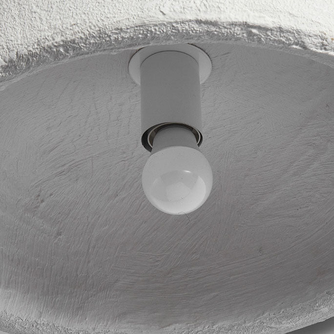 Modern Minimalist Resin Dome 1-Light Pendant Light