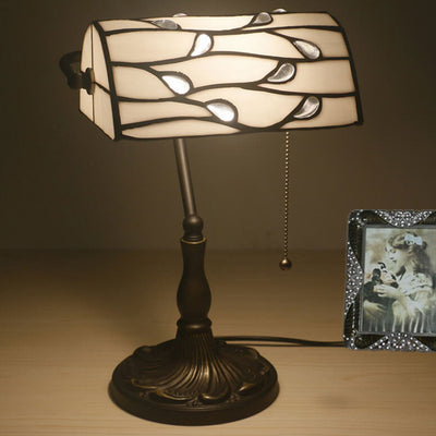 Vintage Tiffany Lucite Beads Design 1-Light Table Lamp