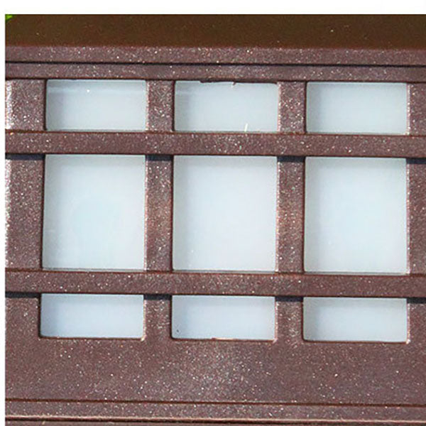 Courtyard Waterproof Window Pane LED Solar Wall Sconce Lamp Outdoor Light