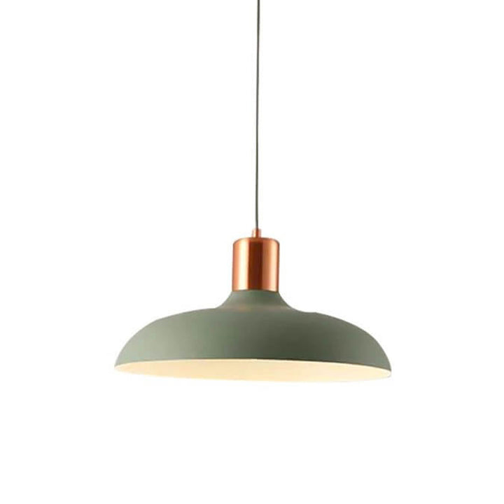 Lampe suspendue nordique créative à 1 lumière couleur macaron 