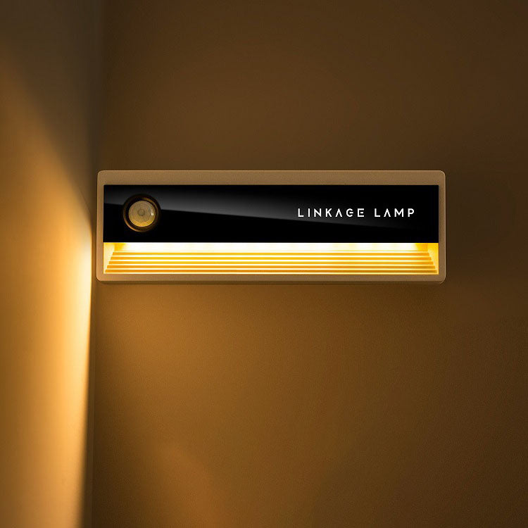 ضوء ليلي ذكي بجسم مستشعر شحن USB مع شفط مغناطيسي LED 