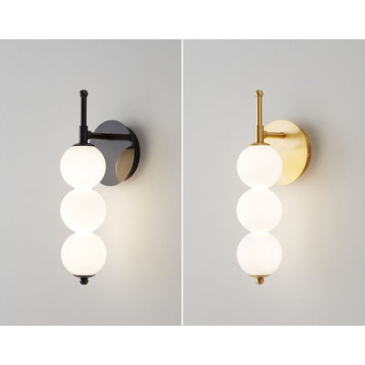 Nordic Light Luxury Glass Pearl LED-Wandleuchte