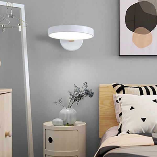 Lámpara de pared LED Nordic Creative Round Macaron Color 