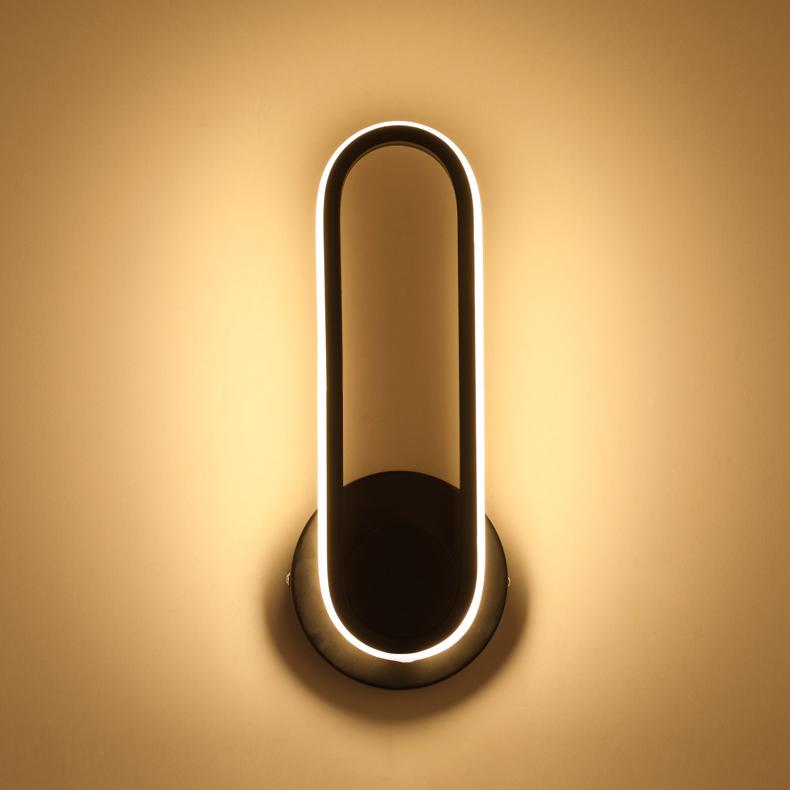 Nordic Modern Rotating 1-Light LED Wall Sconce Lamp