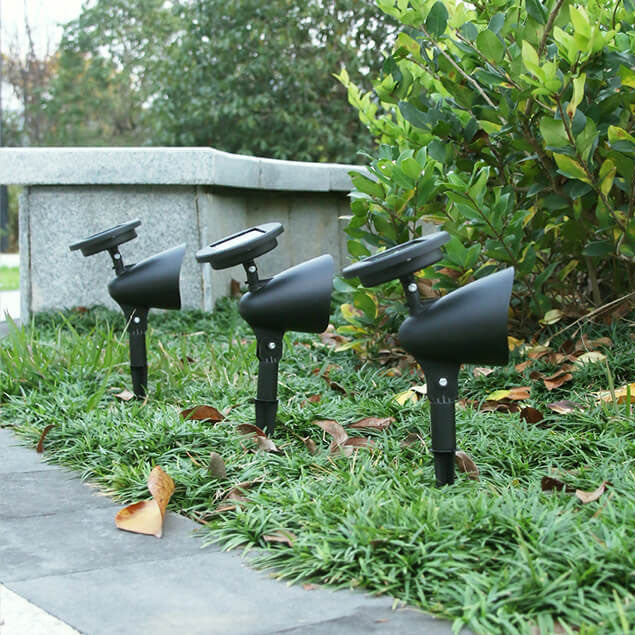 Moderne Polysilizium-Solar-Rasen-LED-Gartenboden-Einsatz-Landschaftslicht im Freien 