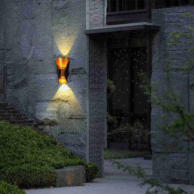 Modern Minimalist Creative Shape Outdoor Patio Balcony Waterproof LED Wall Sconce Lamp