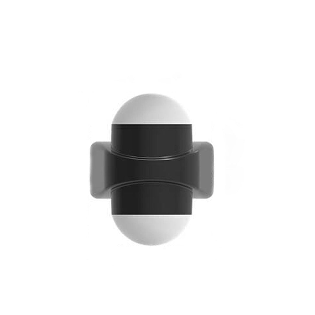 Lampe murale étanche pour patio avec applique LED en forme de cylindre moderne et créative 