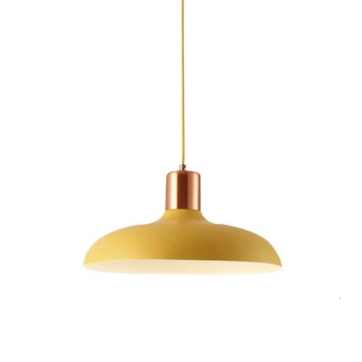 Lampe suspendue nordique créative à 1 lumière couleur macaron 