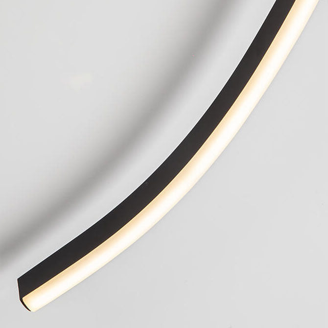 Applique Murale LED Nordic Light Luxury Strip Curve Antler 
