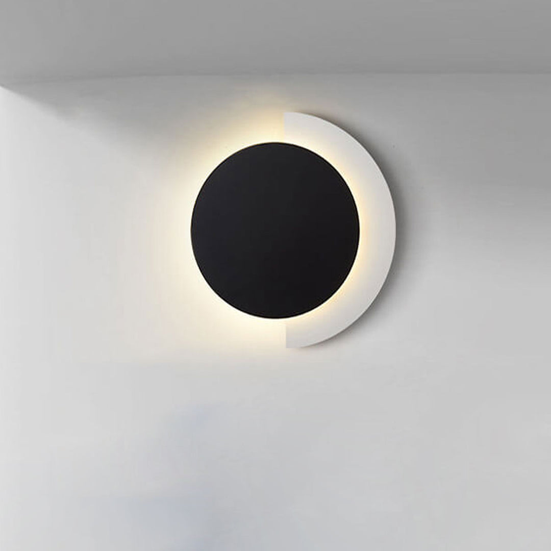 Nordic Postmodern Solid Color Schmiedeeisen Acryl LED Wandleuchte Lampe 