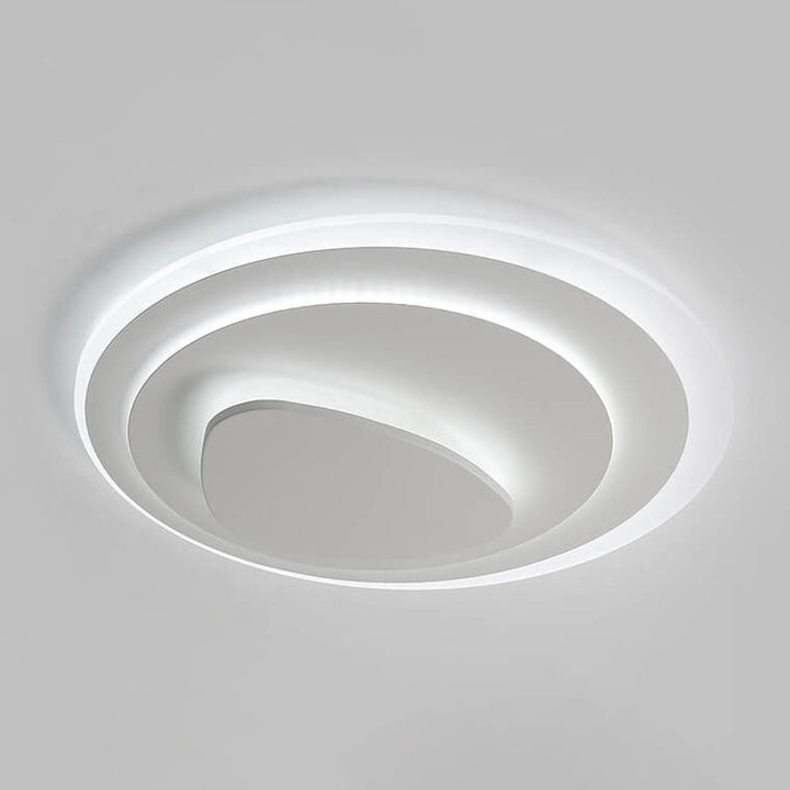 Nordische einfache geometrische Schmiedeeisen Acryl LED Unterputz Deckenleuchte 