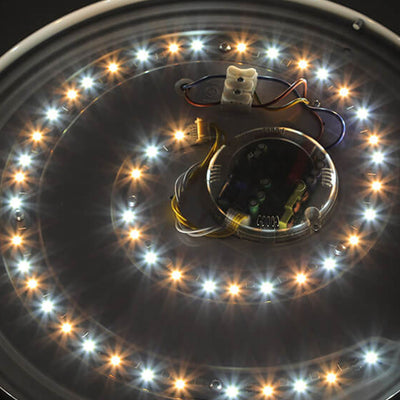 Colorful RGB Smart Remote Control LED Flush Mount Ceiling Light