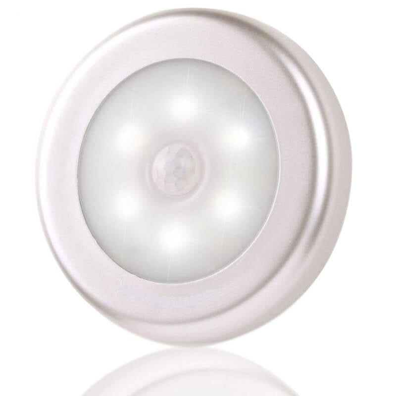 Lampe murale à LED ronde avec détection intelligente du corps humain 