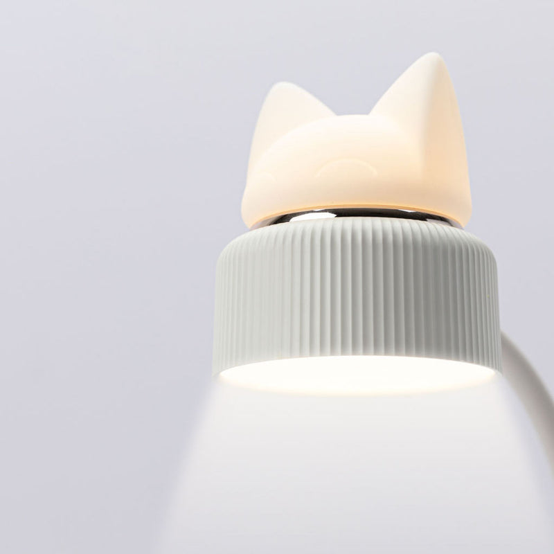 Modern Creative Cat Ears Eye Protection Clip LED Table Lamp