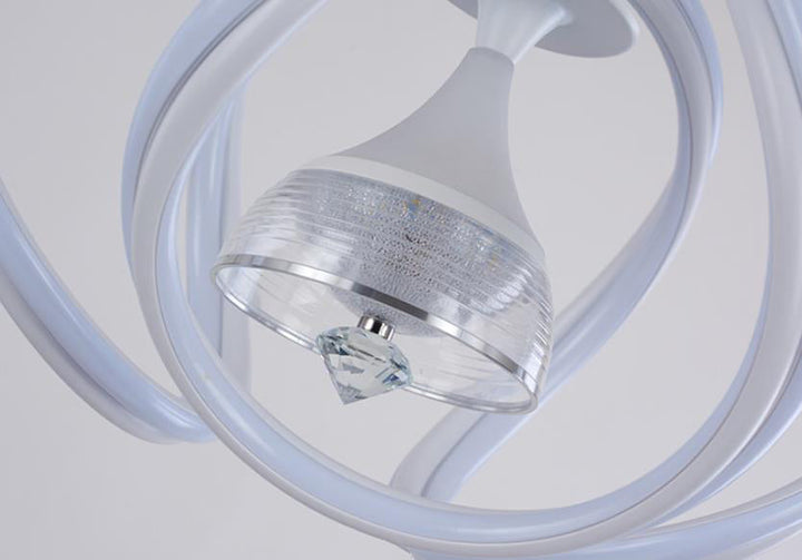 Lámpara de Araña LED de Combinación de Línea Creativa Nórdica 