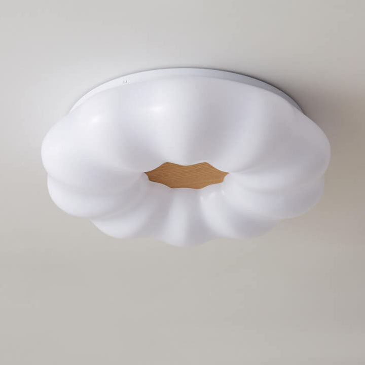Nórdico Creativo Nube de Flores LED Montaje Empotrado en el Techo 