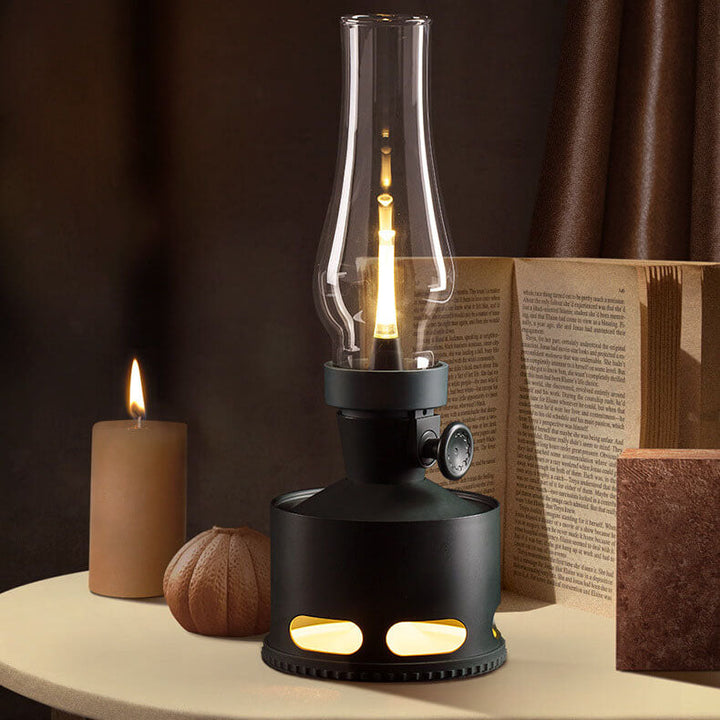 Zeitgenössische kreative Kerosinlampe LED USB Tischlampe für Unterhaltungsraum 